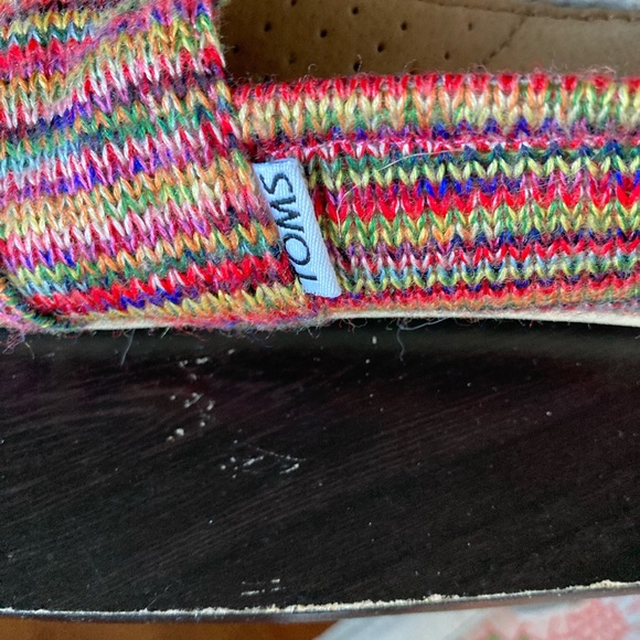 Women’s Toms Multicolor Espadrilles Size 6 - Picture 3 of 5